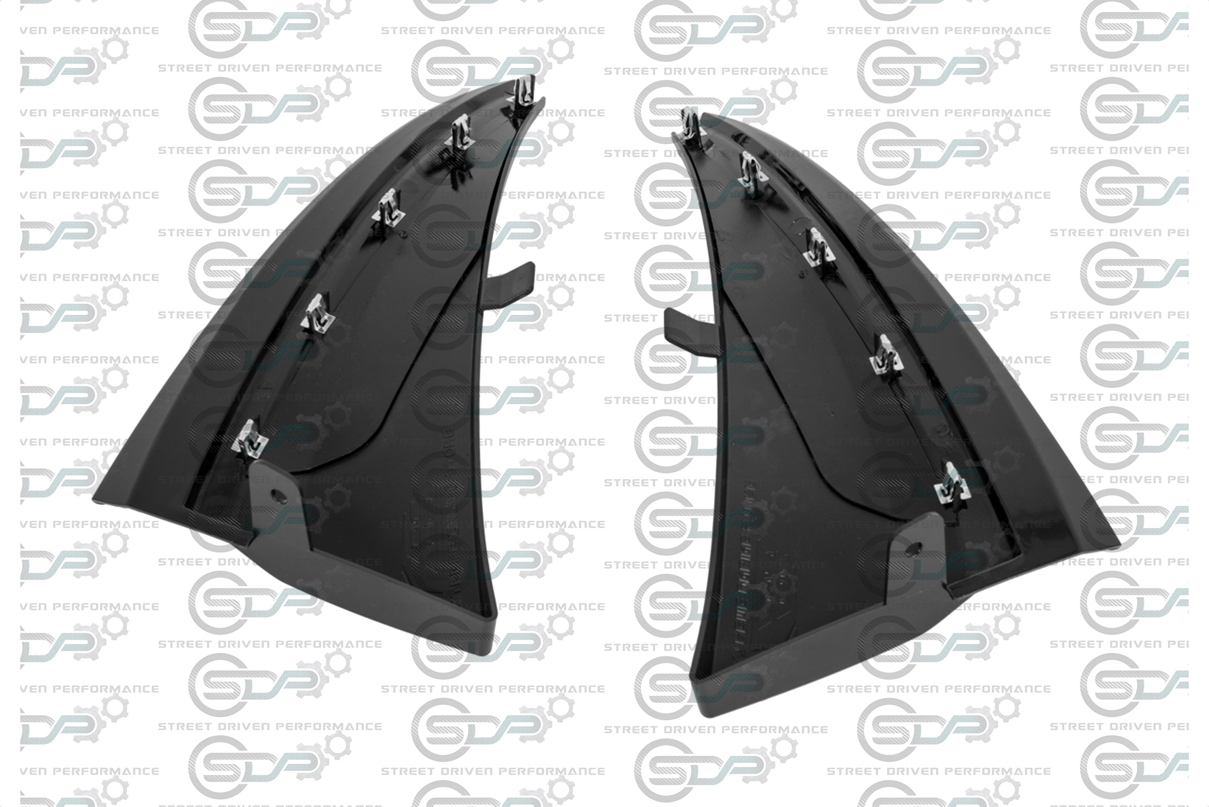 2014-2019 C7 Corvette - Extended Front & Rear Splash Guards / Mud Flaps Pair - for all models